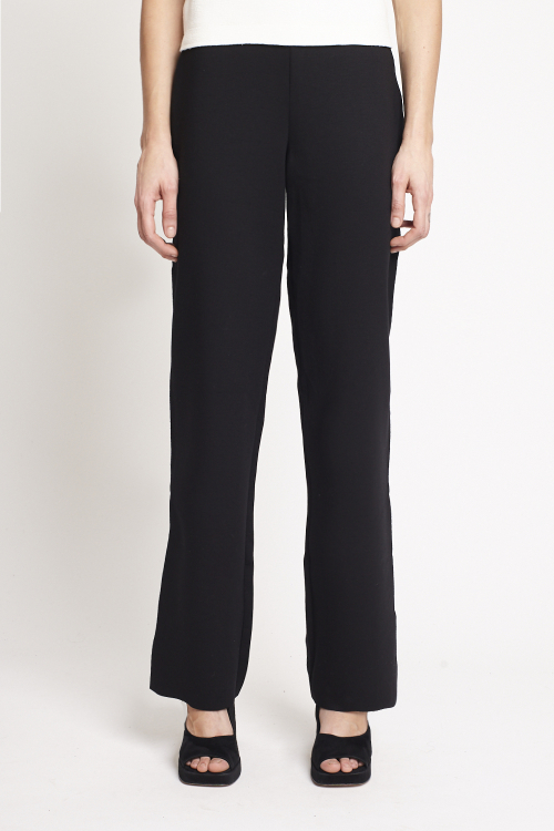 Calça Duplo Leve Com Fenda Leteral