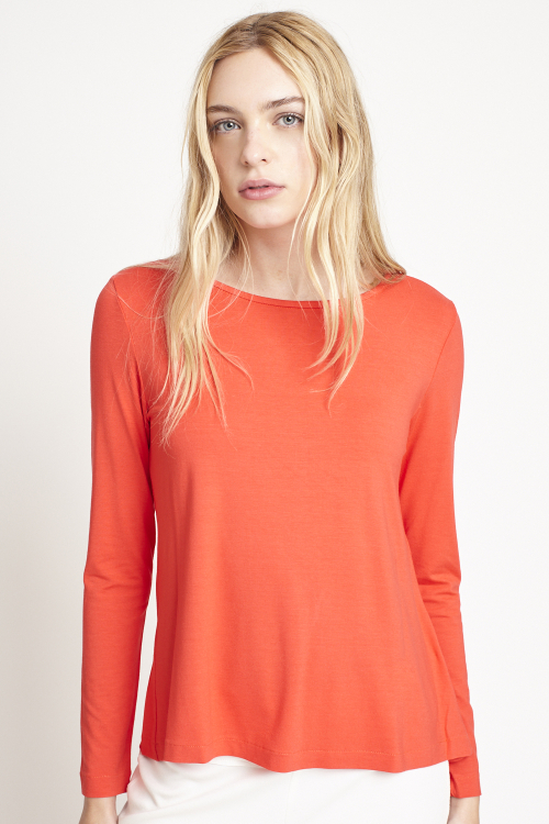 Blusa Viscose Prega Nas Costas