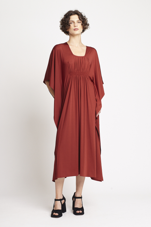 Kaftan New Jersey Lastex Decote