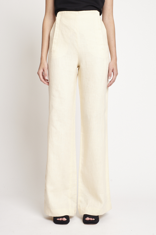 Calça Linho Encorpado Marinheiro