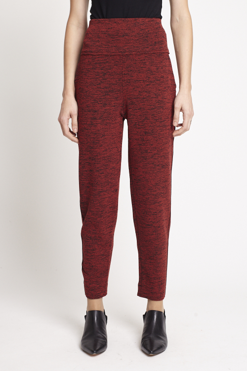 Calça Bouclê Mescla Cintura Alta