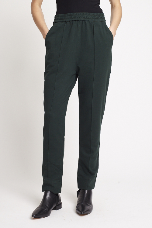 Calça Moletom Com Nervura