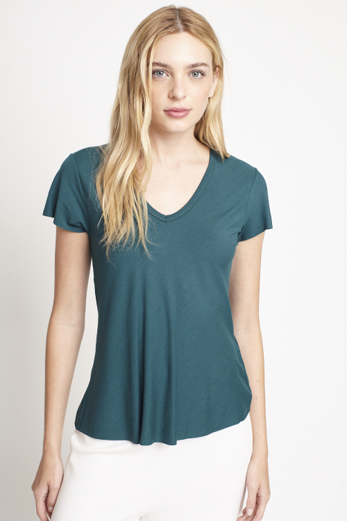 Camiseta Viscose V