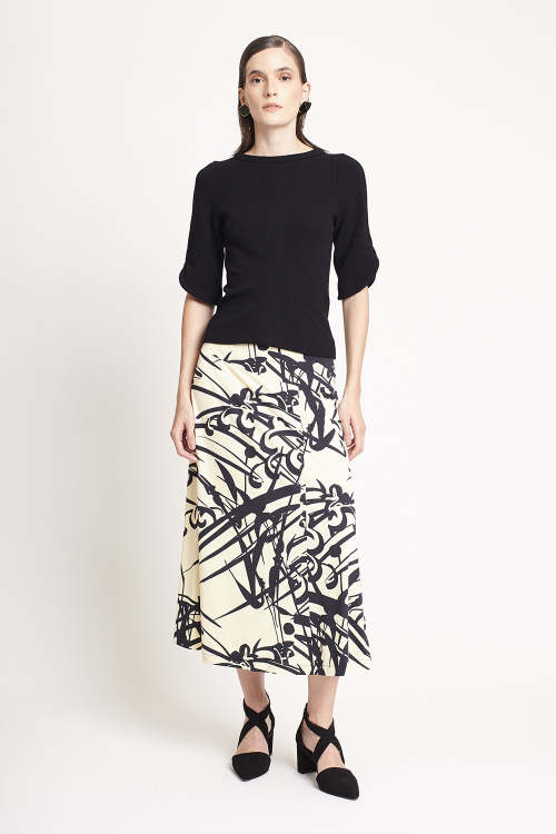Blusa Bouclê Recorte