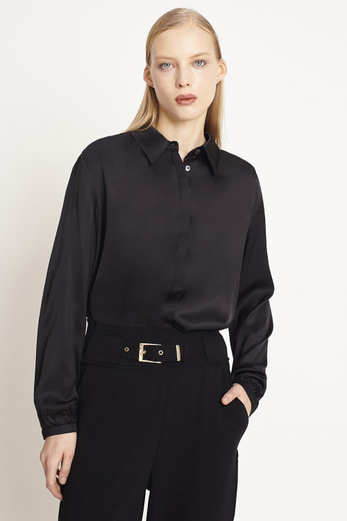 Camisa Viscose Acetinada