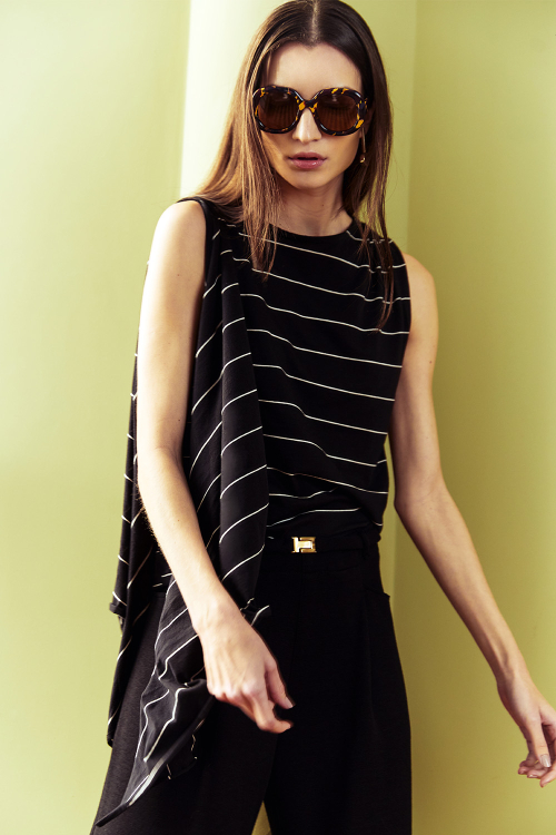 Blusa Malha Listrada