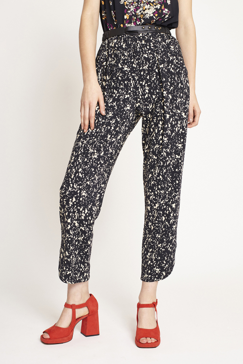 Calça Jersey Camuflagem Barra
