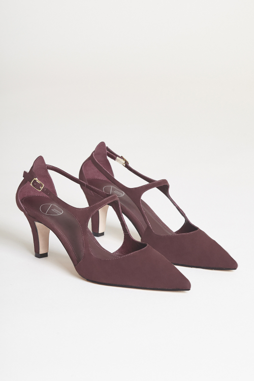 Scarpin Com Tiras Finas