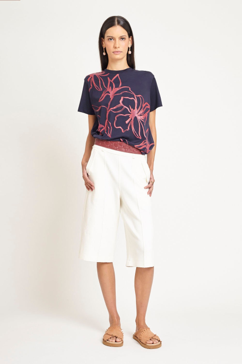 camiseta algodão pima silk 